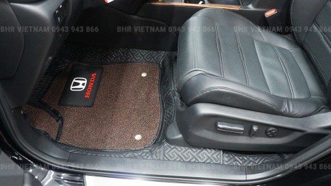 Thảm lót sàn ô tô 360 độ Honda CRV giá tại xưởng, rẻ nhất Hà Nội, TPHCM